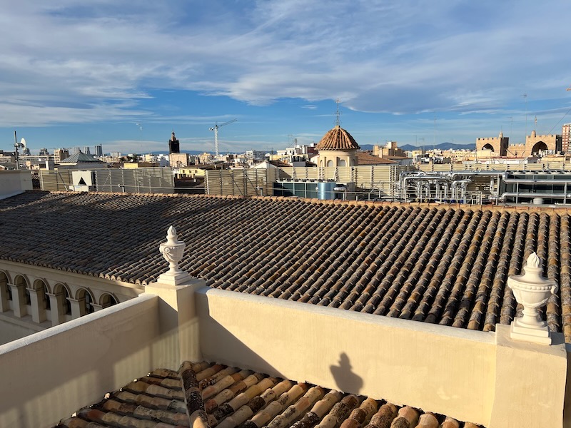 sky view of Valencia