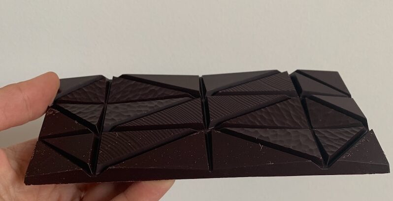 Fancy Thin Chocolate Bar Mold